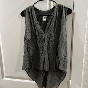 NSF Charcoal Sleeveless Tank Top